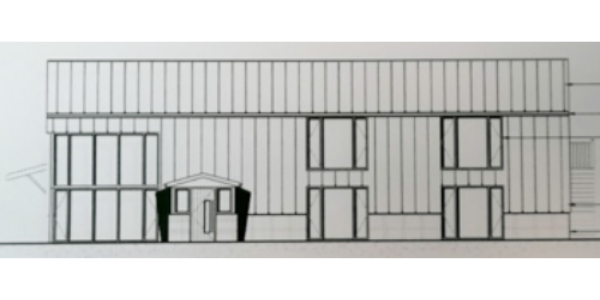New farm building - initial drawing