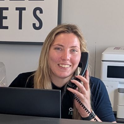 Grace Collinson Farm Receptionist