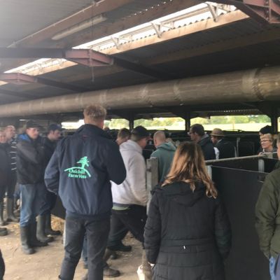 Farm training event group of attendees